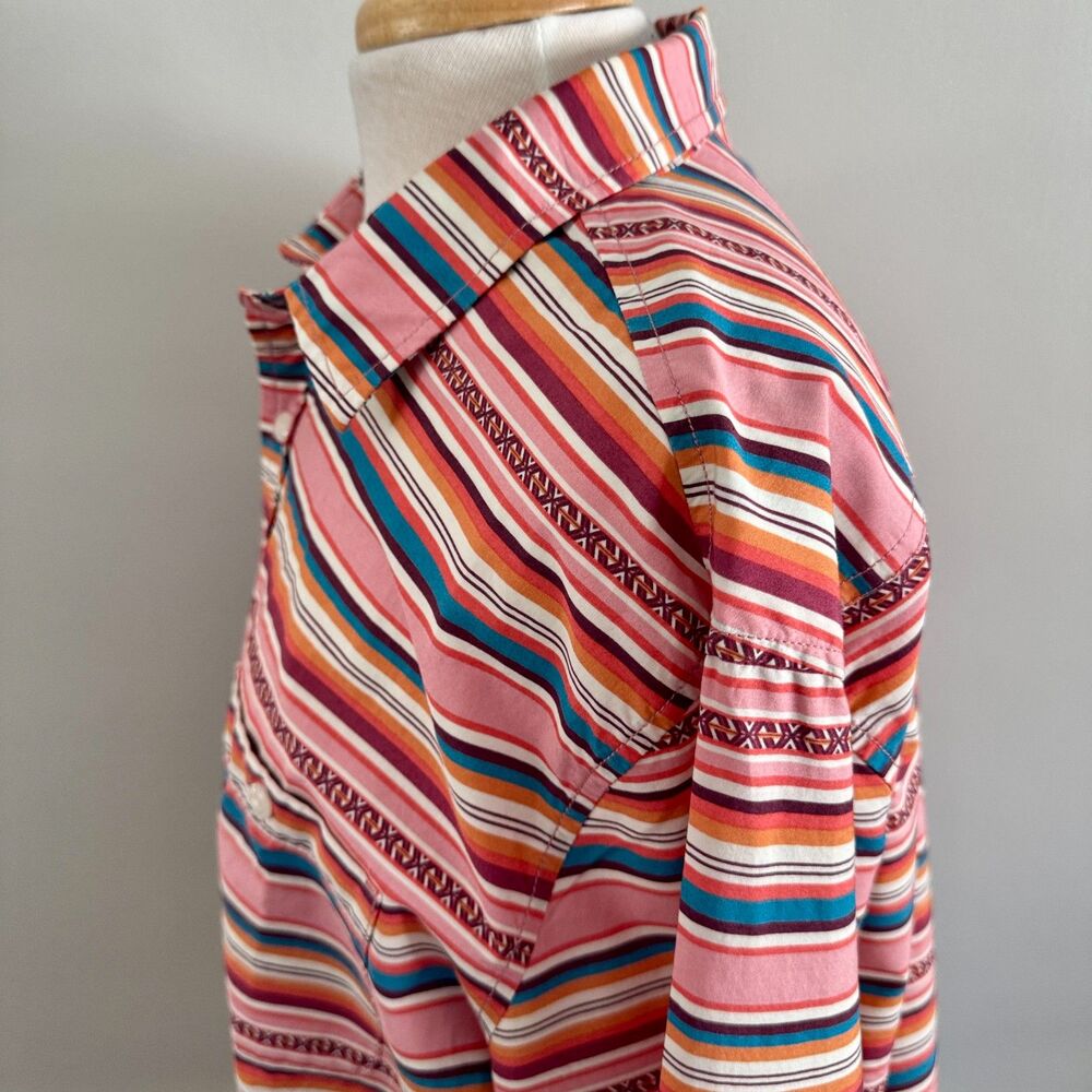 Pendleton Serape Surf Stripe Retro Inspired 60s Board Shirt Button Down | XL - Picture 7 of 15